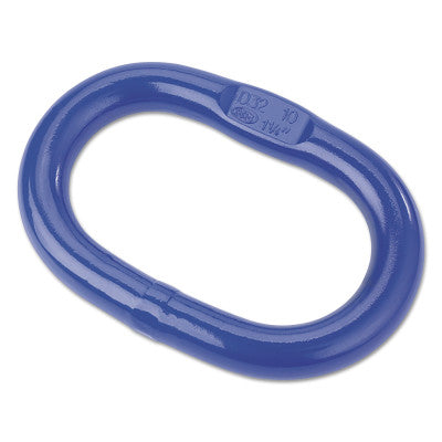 V10 Oblong Master Links, 12,160 lb Load, Peerless Blue