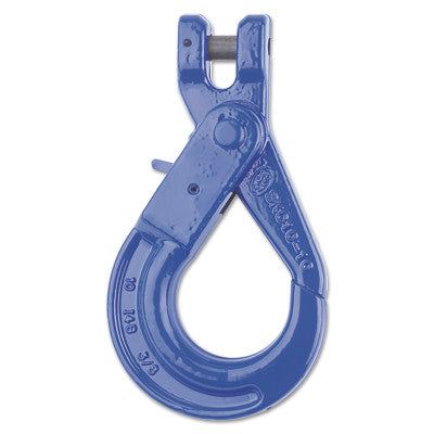 V10 Clevis Self-Locking Hooks, 5/8 in Chain, 2.36 in Bail, 22,600 lb Load