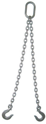 3/8" DOUBLE LEG CHAIN SLING OBLONG SLING HOOKS 5