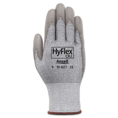 HyFlex Dyneema/Lycra Work Gloves, Size 7, Gray