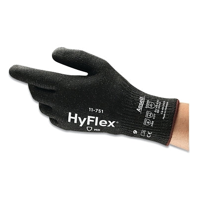 HYFLEX 11751 10GA BLK INTRCPT NYL/GLSS FBR 10