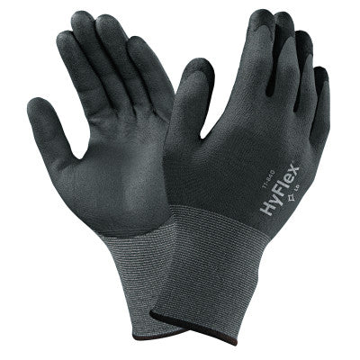 HyFlex Multi-Purpose Gloves, 7, Black