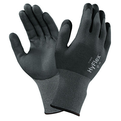 HyFlex Multi-Purpose Gloves, 6, Black