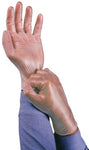 Dura-Touch Disposable Gloves, Powder Free, Vinyl, 3 mil, Medium, Clear