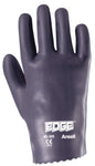 Edge Nitrile Gloves, Slip-On Cuff, Interlock Knit Lined, Size 8.5