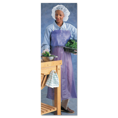 Vinyl Aprons, 33 in X 44 in, Vinyl, Blue