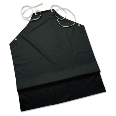 CPP Supported Aprons, 35 in X 45 in, Hycar, Black