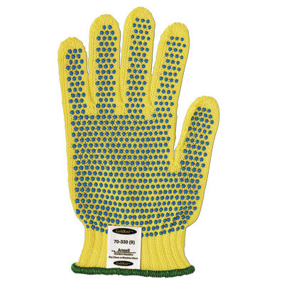 GoldKnit Mediumweight Gloves, Size 8, Yellow