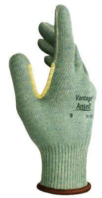 Vantage Heavy Cut Protection Gloves, Size 11, Mint, Leather