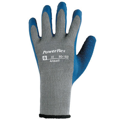 PowerFlex Gloves, 10, Blue/Gray