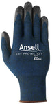 Cut Protection Gloves, Large, Black/Blue