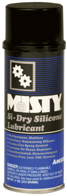 Si-Dry Silicone Spray Lubricant, Aerosol, 11 oz
