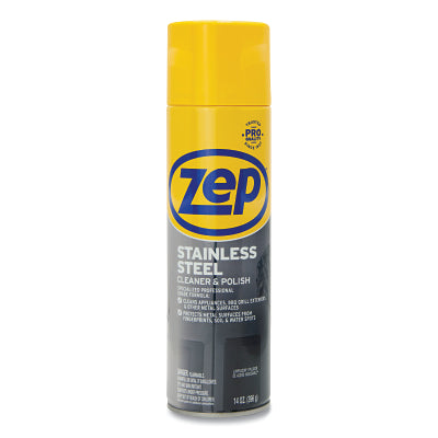 ZEP STAINLESS STEEL CLEANER 14OZ