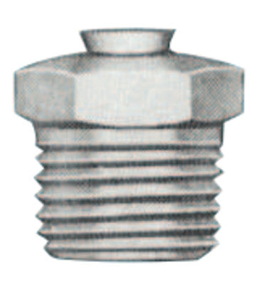 Relief Fittings, Straight, 1/2 in, Male/Male, 1/8 in (PTF)