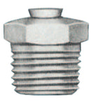 Relief Fittings, Straight, 1/2 in, Male/Male, 1/8 in (PTF), 5 psi
