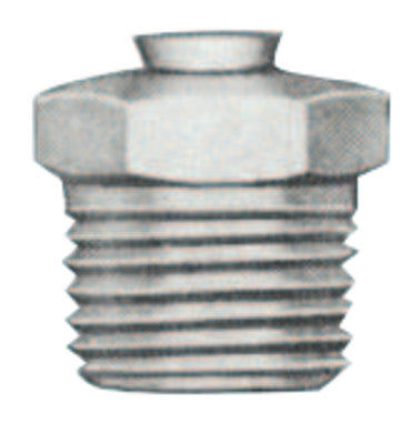 Relief Fittings, Straight, 1/2 in, Male/Male, 1/8 in (PTF), 15 psi