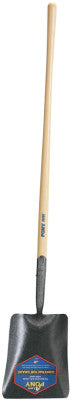 Square Point Shovel, 12 X 9.75 Blade, 47 in White Ash Straight Handle