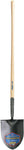 Shovels, 12 in X 8 3/4 in Round Point Blade, 47 in White Ash Straight Handle