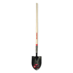 Forged Round Point Shovels,  9 X 11 1/2 Round Point, 47 in Fiberglass Handle