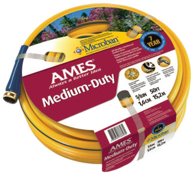 All Weather Garden Hoses, 5/8 in X 50 ft, Yellow