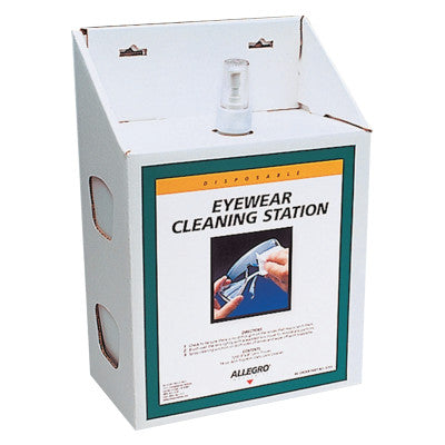 Large Disposable Eyewear Cleaning Station