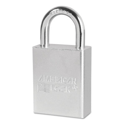 Steel Padlocks (Square Bodied), 1/4 in Diam., 1 in Long