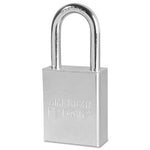 Steel Padlocks (Square Bodied), 1/4 in Diam., 1 1/2 in Long, Keyed Different