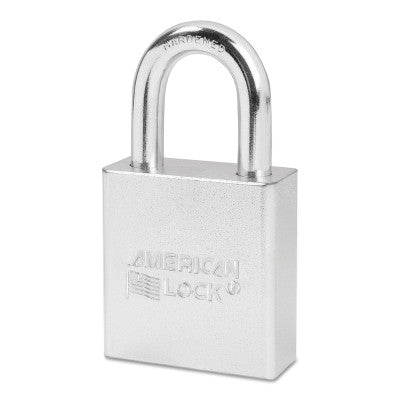 Steel Padlocks (Square Bodied), 1/4 in Diam., 1 1/8 in Long