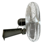 Non-Oscillating Wall Fan, 30 in, 1/3 hp
