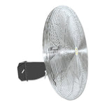 Commercial Oscillating Air Circulator, Wall/Ceiling Mount, 30in, 1/4 hp, 3-Speed