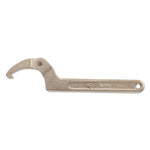 Adjustable Hook Wrenches, 4 3/4 in Opening, Hook, 11 in