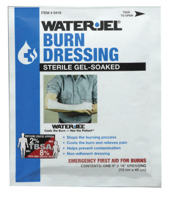 Water Jel Burn Products, Dressing, 4 in x 16 in