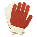 Smitty Nitrile Palm Coated Gloves, Medium, Natural