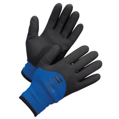 NorthFlex-Cold Grip Winter Gloves, Small, Black/Blue
