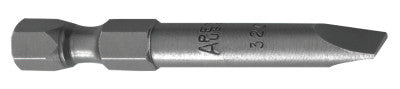 Slotted Power Bits, 4F-5R, 1/4 in Drive, 2 3/4 in