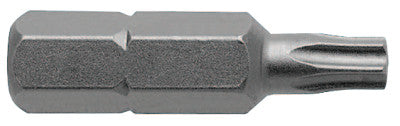 T-20 Torx Insert Bit, 1/4" Hex, Intermediate Hardness