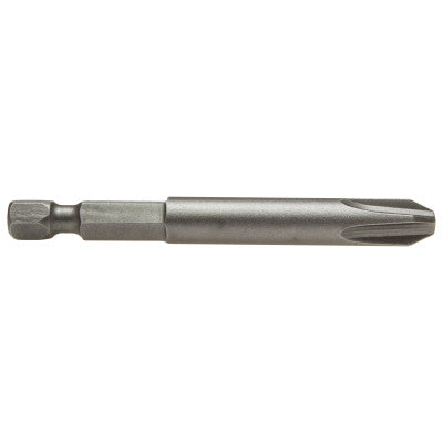 Phillips Power Bits, #3, 1/4 in Drive, 2 3/4 in, 5/16 in Diam