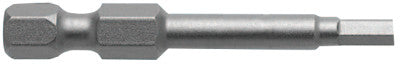 Metric Socket Head Power Bits, 12 mm, 7/16 in Drive, 3 1/2 in