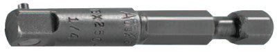 Hex Extensions, 1/4 in (male square); 1/4 in (male hex) drive, 10 in