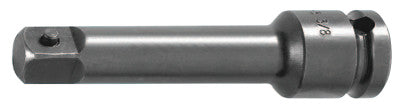 Square Drive Extensions, 3/4" (female square); 3/8" (male square) drive, 12"
