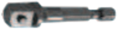 Hex Extensions, 1/2 in (male square); 1/4 in (male hex) drive, 2 in