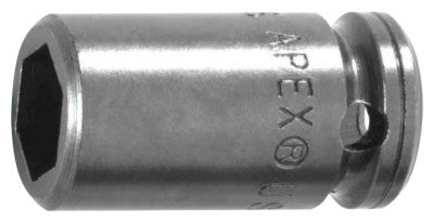 1/4" Dr. Standard Sockets, 06113, 1/4 in Drive, 10 mm, 6 Points