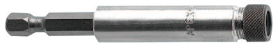 Hex Drive Bit Holders, Magnetic, 1/4 in Drive, 3 in Length