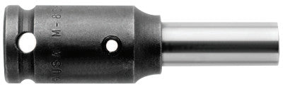 Female Square Drive Bit Holders, Magnetic, 1/2 in drive, 2 3/4 in, for 5/16" hex