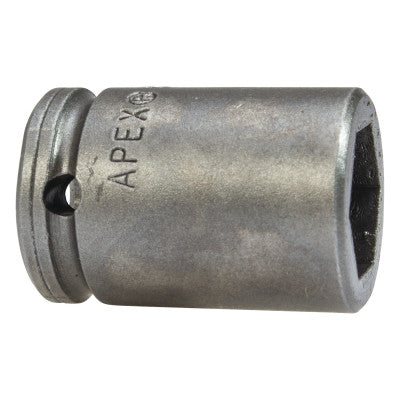 1/4" Dr. Standard Sockets, 08487, 1/4 in Drive, 7/16 in, 6 Points