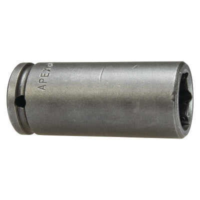 1/4" Dr. Deep Sockets, 07148, 1/4 in Drive, 1/2 in, 6 Points