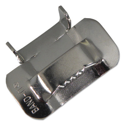 Type 316 Ear-Lokt Buckles, 1/2 in, Stainless Steel