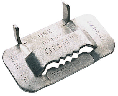Giant Buckles, 3/4 in, Stainless Steel 201/301, 25 per pack