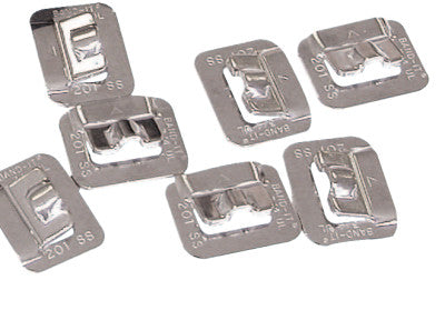 Ultra-Lok Buckles, 3/4 in, Stainless Steel 201, 100 per box