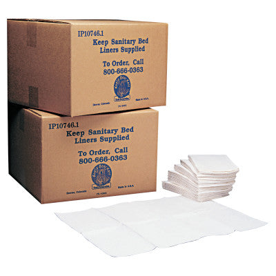 Baby Changing Station Sanitary Bed Liners, White